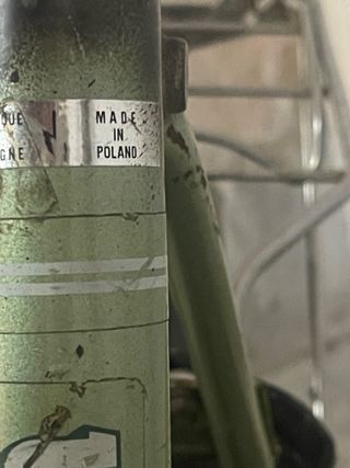 Bicicleta Plegable Universal Verde made in Polonia