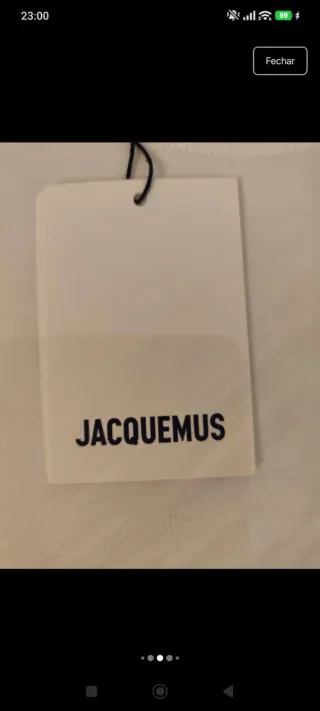 T-shirt Jacquemus Branca Tamanho M