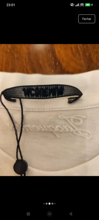 T-shirt Jacquemus Branca Tamanho M