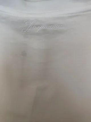 T-shirt Jacquemus Branca Tamanho M