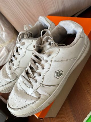 Scarpe Lumberjack bianche (ancora da pulire)