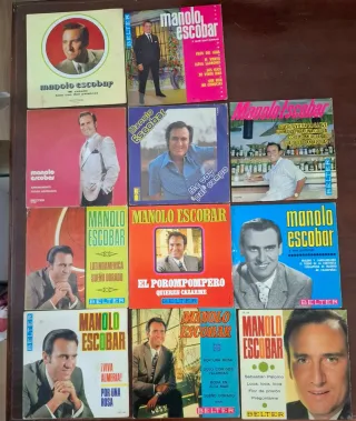Collezione 67 singoli Manolo Escobar - Vinili 45