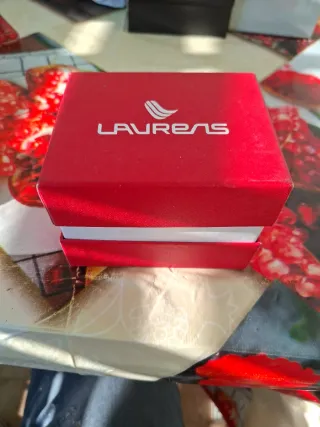 Orologio Laurens Uomo Rosso Argento