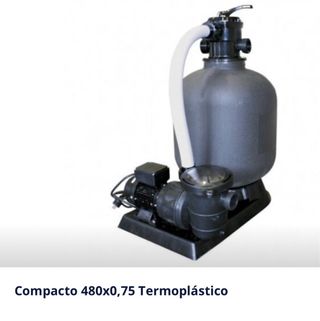 Bomba Piscina SF Compacto 480x0,75 Termoplástico