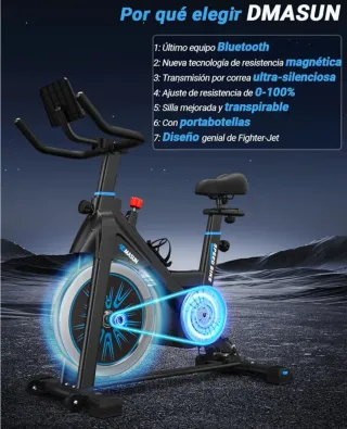 Bicicleta Estática DMASUN con APP