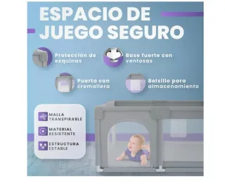 Parque infantil JUPPLIES 120x120 cm