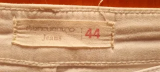 2 Pantalones Blancos Talle 44