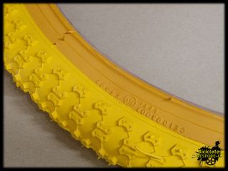 Cubiertas BMX 20 x 1.75 Amarillo/Marrón Cobra