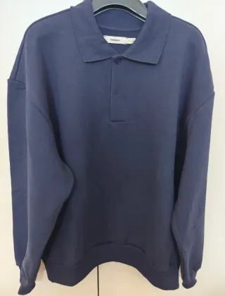 Polo Pangaia Azul Tamanho S