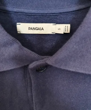 Polo Pangaia Azul Tamanho S