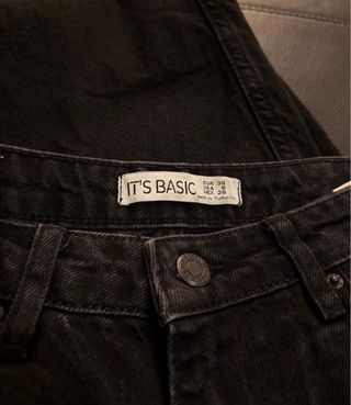 Pantalones vaqueros negros