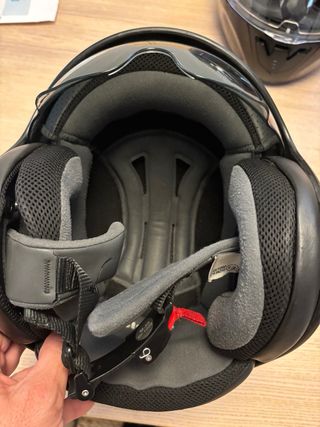 Casco Blauer Talla M Negro