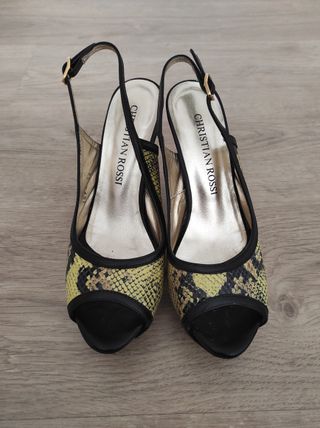 Sandalias destalonadas Christian Rossi Talla 36