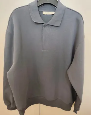 Polo Pangaia Cinza Tamanho S