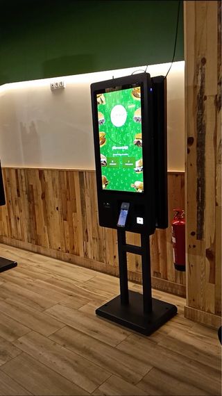 Kiosko Autoservicio Restaurante Quiosco 2 pantalla