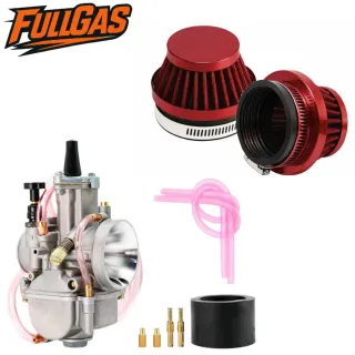 CARBURADOR 24 PWK Y FILTRO DE AIRE ROJO