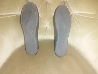 Sandalias planas negras mujer