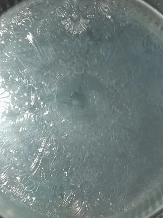 Vassoio vintage Warnecke in metallo