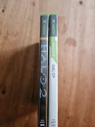 Lote Halo 1 y 2 PAL España Xbox Clásica