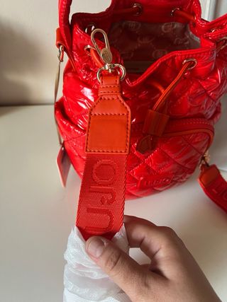Liu Jo borsa a secchiello rossa