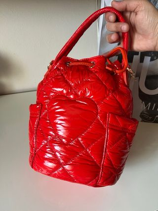 Liu Jo borsa a secchiello rossa