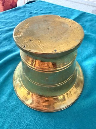 Almirez de cobre antiguo