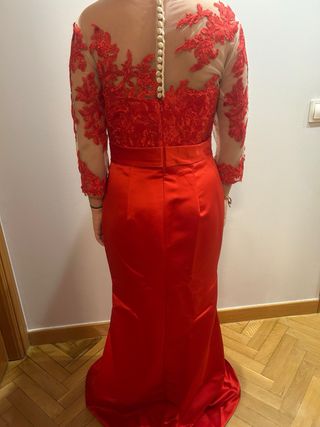 Vestido de fiesta rojo