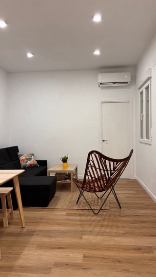 Silla Mariposa Ratán y Metal