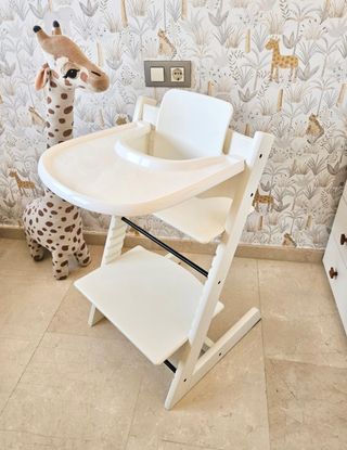 Silla Stokke Trona Blanca