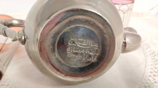 Teiera marocchina plccata argento