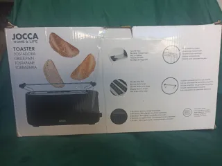 Tostadora Jocca 1400W Negra