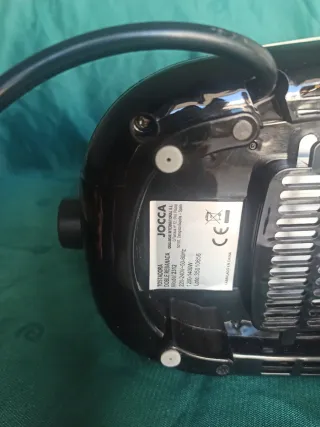 Tostadora Jocca 1400W Negra