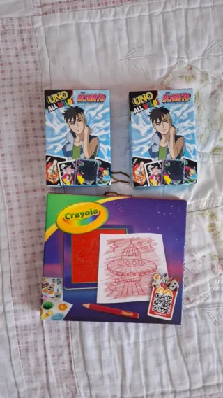 Pack Regalo McDonald's UNO Boruto Crayola