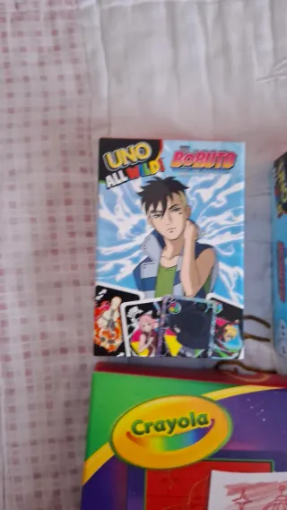 Pack Regalo McDonald's UNO Boruto Crayola