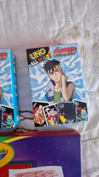 Pack Regalo McDonald's UNO Boruto Crayola