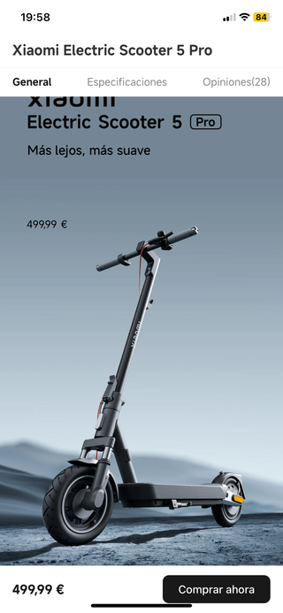 Patinete Xiaomi 5 Pro