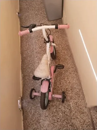 Bicicleta Unicornio Niña 2-5 Años Rosa