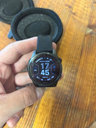 Garmin Fenix 7s Pro Sapphire Solar Negro/Plata
