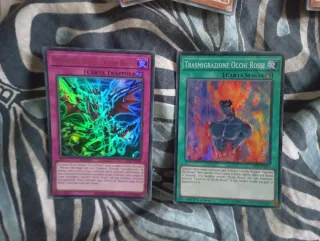 Yu-Gi-Oh! - Lotti di carte drago nero occhi rossi