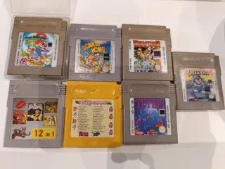 Lote 7 Giochi Game Boy: Tetris, Mega Man, Donkey K