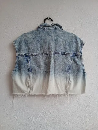 Chaleco vaquero Bershka Talla S