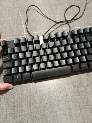 Kit Gaming RT 8010 Teclado y Ratón con Luz