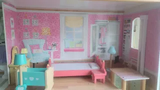 Casa de muñecas grande de madera