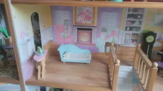 Casa de muñecas grande de madera