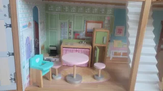 Casa de muñecas grande de madera