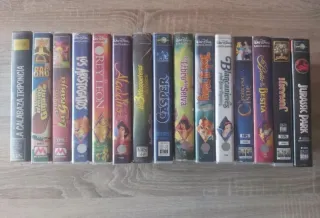 Lote Películas Disney VHS Clásicos