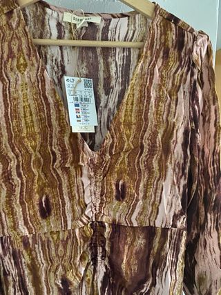 Vestido fluido estampado Slowlove