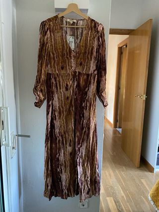 Vestido fluido estampado Slowlove