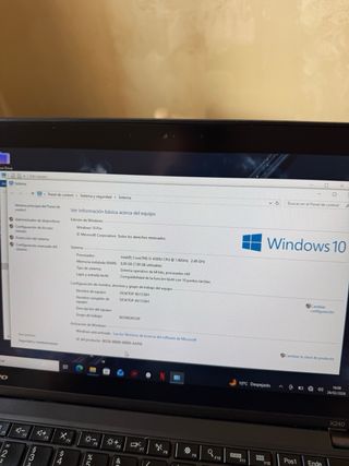 Portátil Lenovo ThinkPad X240 Negro