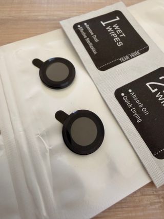 Protectores Cámara iPhone 15/15 Plus Negro